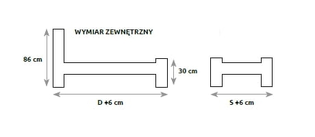 Łóżko bukowe LK189