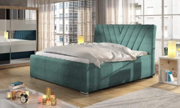 Łóżko NEVADA - tkanina kronos 26