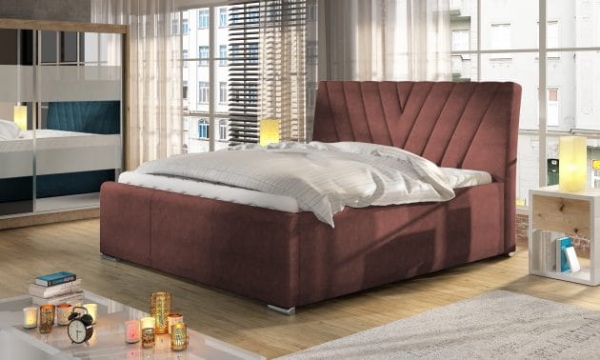 Łóżko NEVADA - tkanina kronos 29