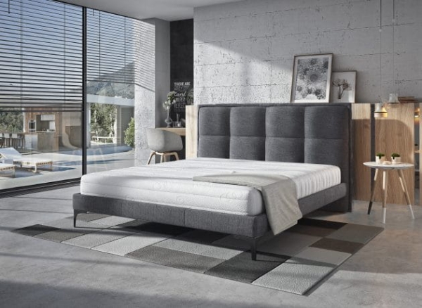 Łóżko ARIANA - tkanina Soro 93