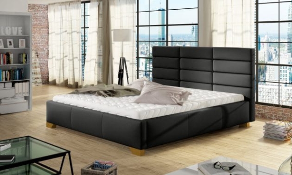 Łóżko MARS - tkanina madryt 9100