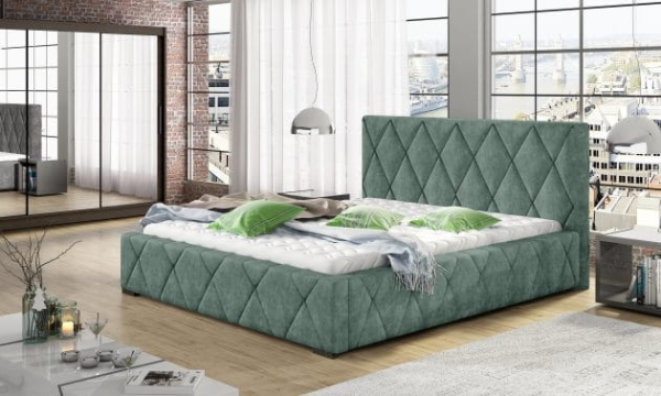 Łóżko TRIVIO - tkanina fresh 10