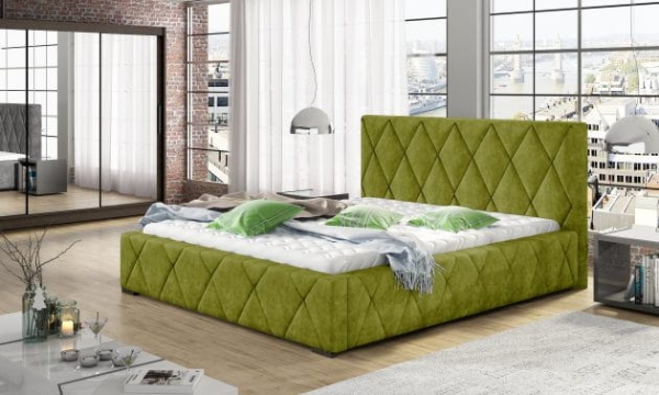 Łóżko TRIVIO - tkanina fresh 12