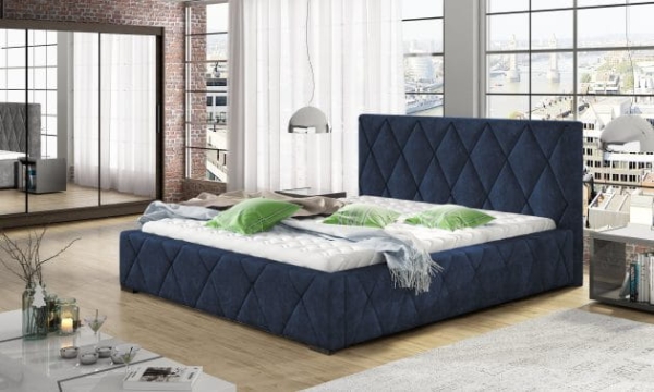 Łóżko TRIVIO - tkanina monolith 77