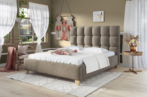 Łóżko Sierra - tkanina preston 21