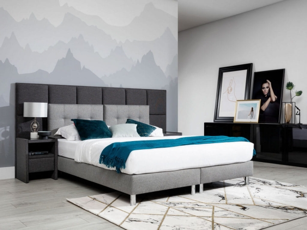 Łóżko hotelowe z zagłówkiem PABLO