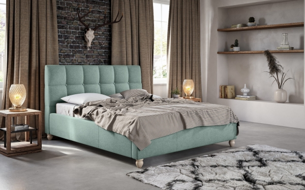 Łóżko tapicerowane ASTON - tkanina Aston_Soro-34