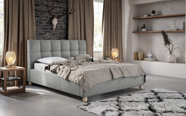 Łóżko tapicerowane ASTON - tkanina Aston_Soro-93