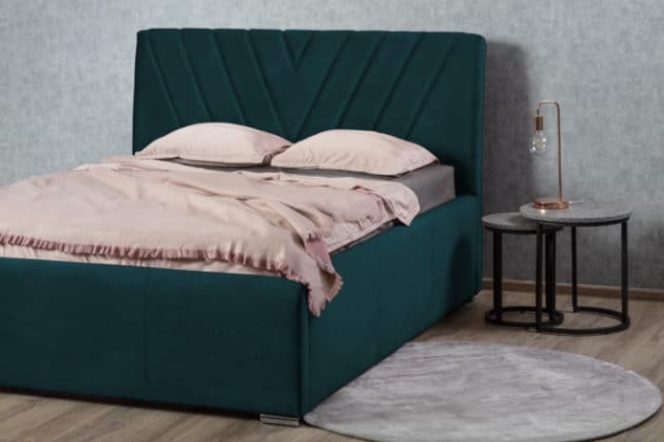 Łóżko NEVADA - tkanina kronos 04