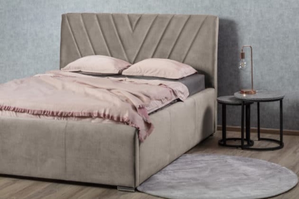 Łóżko NEVADA - tkanina kronos 02