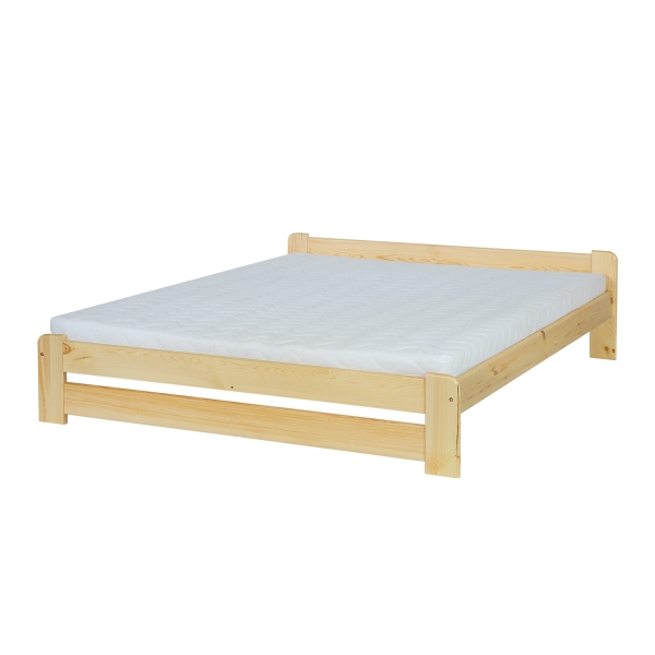 Łóżko sosnowe LK099 podwójne