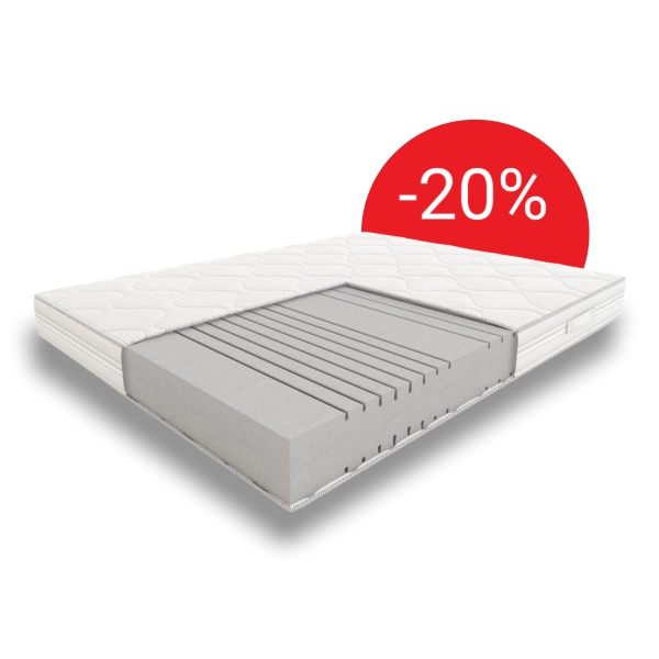 Materac piankowy FOXTROT - twardy Hilding promocja -20% Sypialnie roxa Bieruń