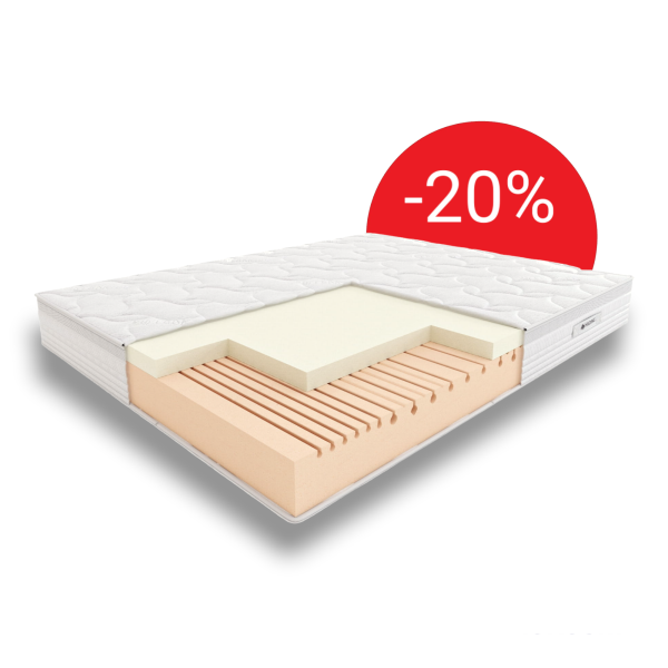 Materac piankowy SALSA - wyrób medyczny Hilding promocja -20% sypialnie roxa Bieruń