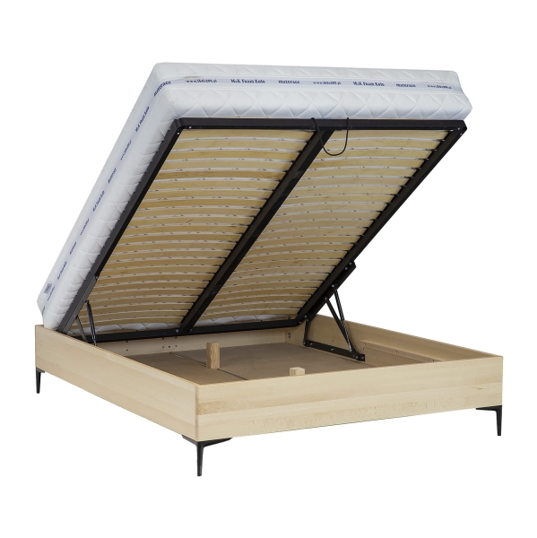 Łóżko bukowe LK185 BOX