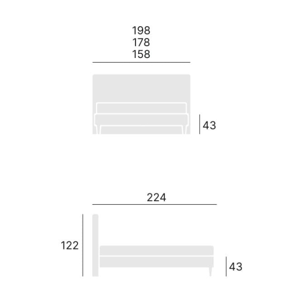 Łóżko Magic - wymiary