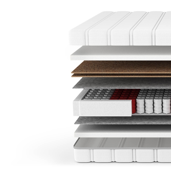 Materac Moon - H3/H4 - budowa materaca