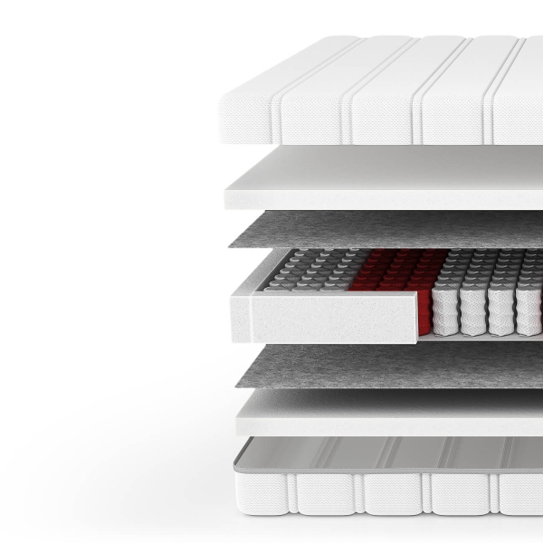 Materac medyczny STAR - H4 budowa