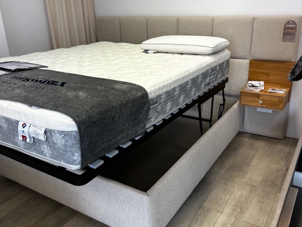 Łóżko AMBER 160x200 z pojemnikiem ekspozycja