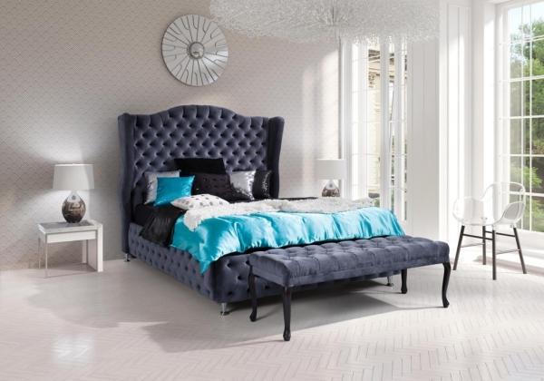 Łóżko pikowane CHARLIE Chesterfield