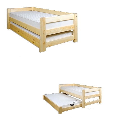 Łóżko sosnowe piętrowe LK134