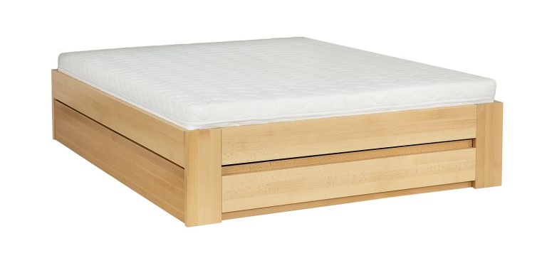 Łóżko bukowe LK187 BOx