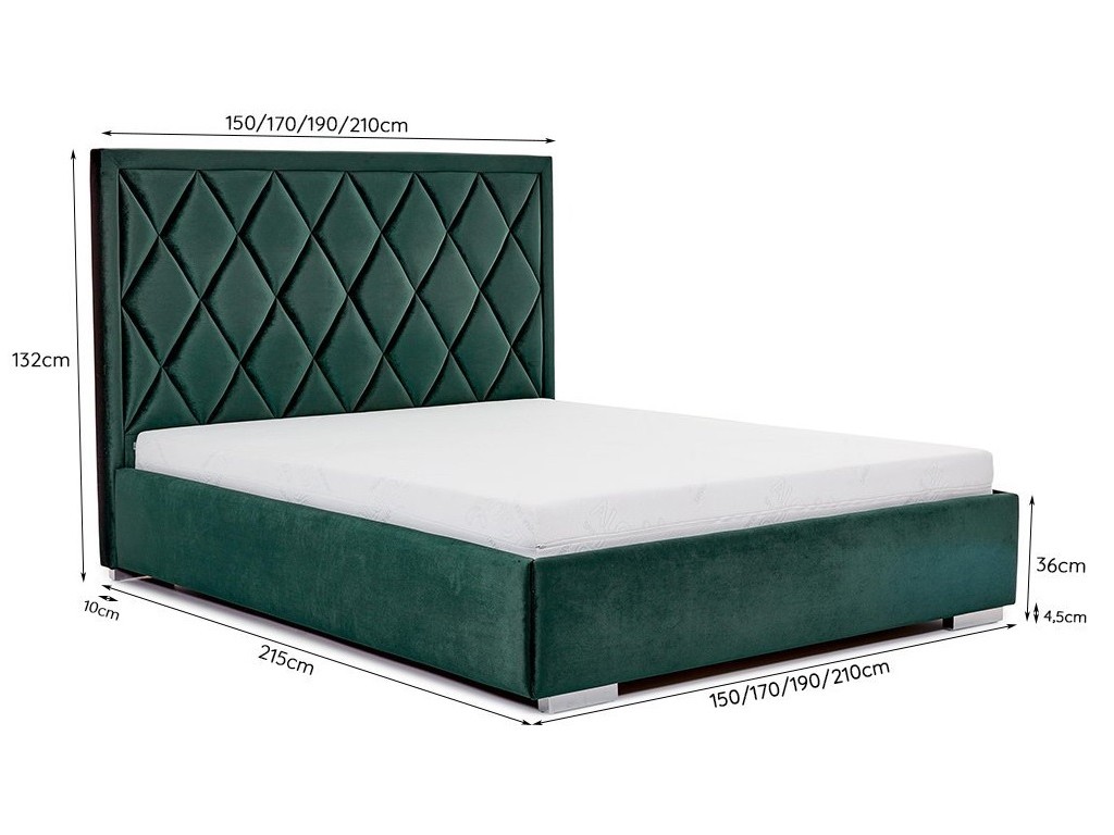 Łóżko Leo wymiary